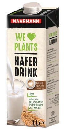 Naarmann Boisson à l'avoine vegan 1 L WE LOVE PLANTS